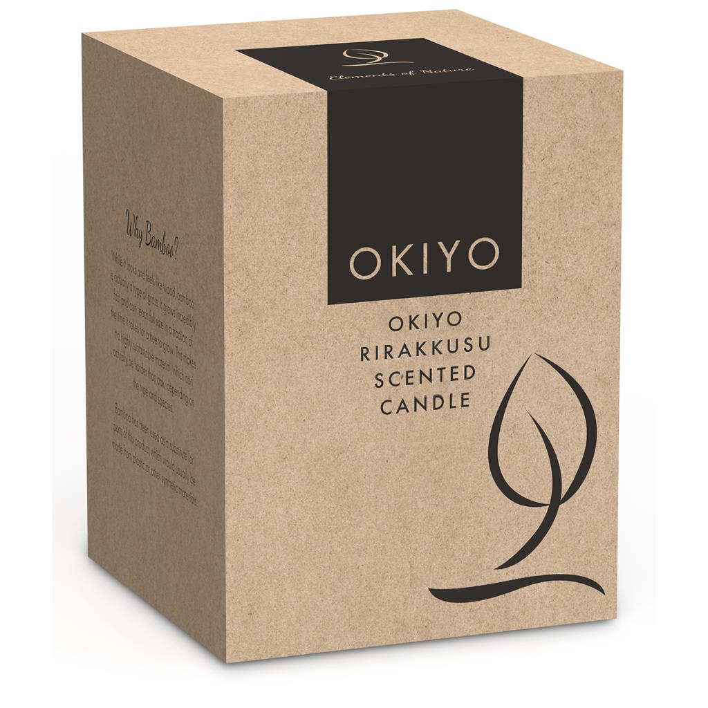 Okiyo Rirakkusu Scented Candle - Image 6