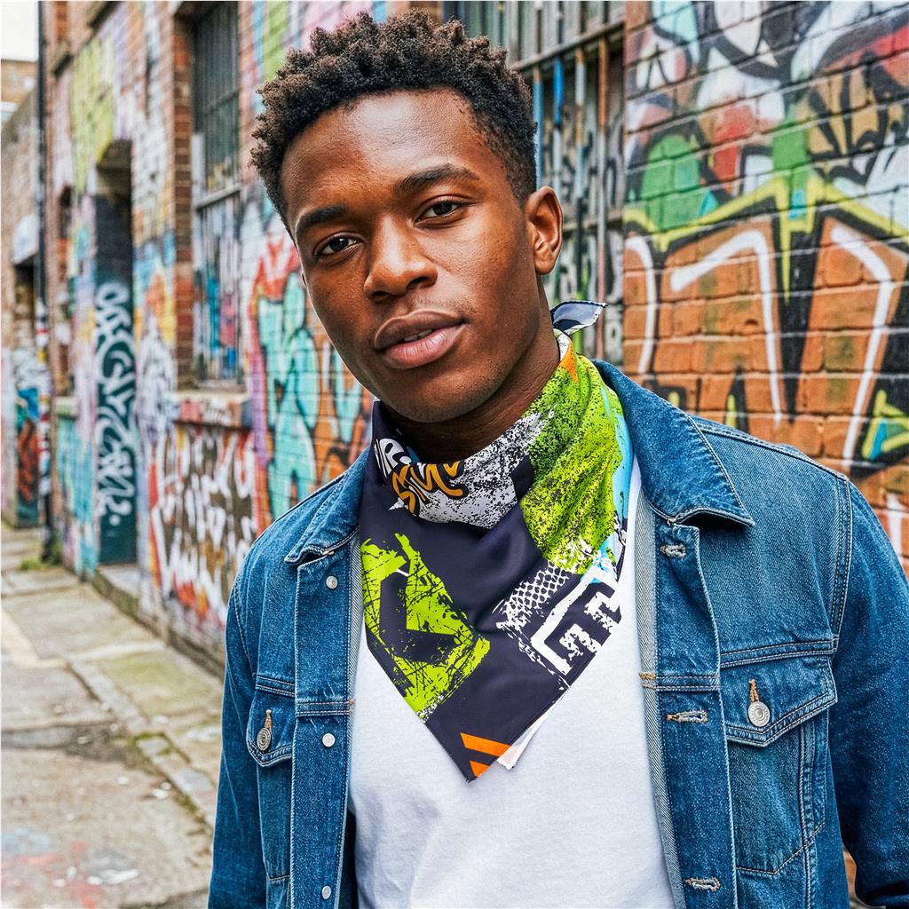 Hoppla Nurva Polyester Bandana - Image 3