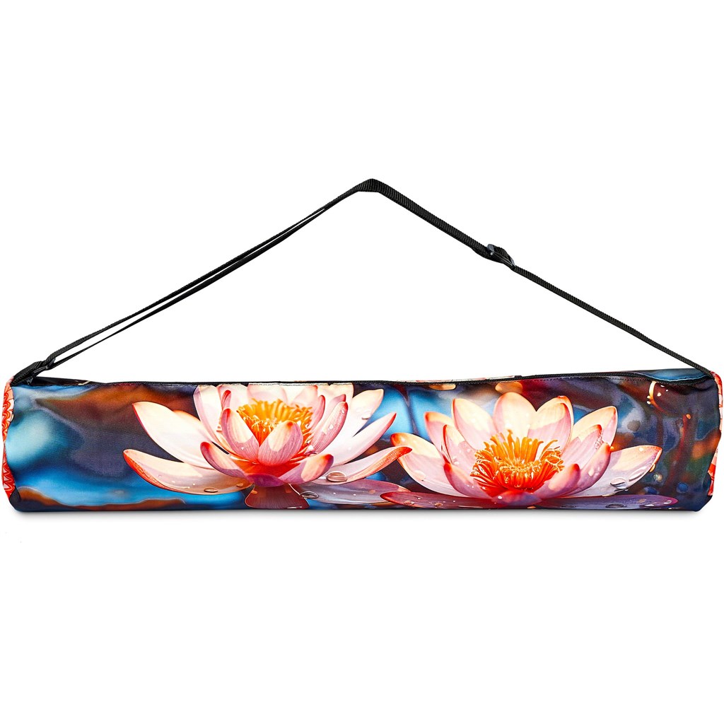 Pre-Printed Sample Hoppla Wilderness Polyester Yoga Bag - Image 3