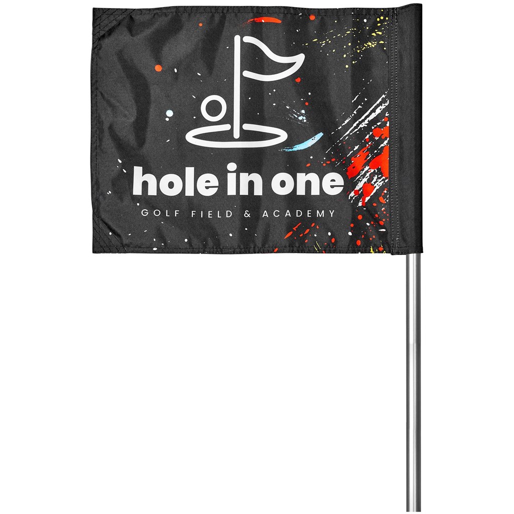 Pre-Printed Sample Hoppla Tournament Golf Flag - Image 2