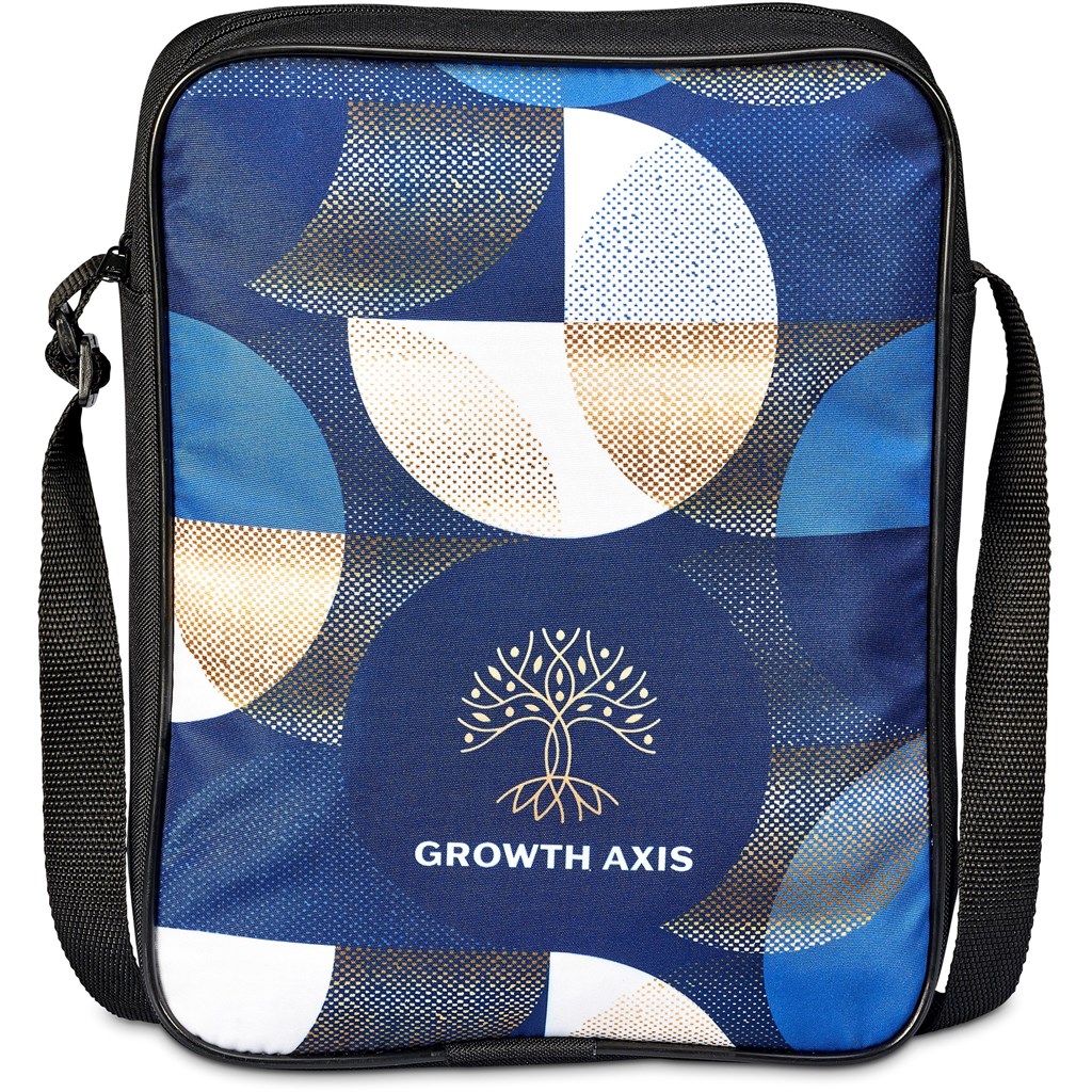Pre-Printed Sample Hoppla A4 Crossbody Conference Bag - Image 3