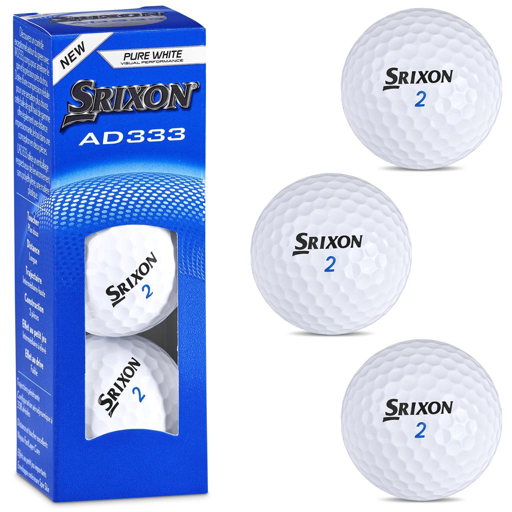 Srixon AD333 Golf Balls Sleeve of 3 - Image 2