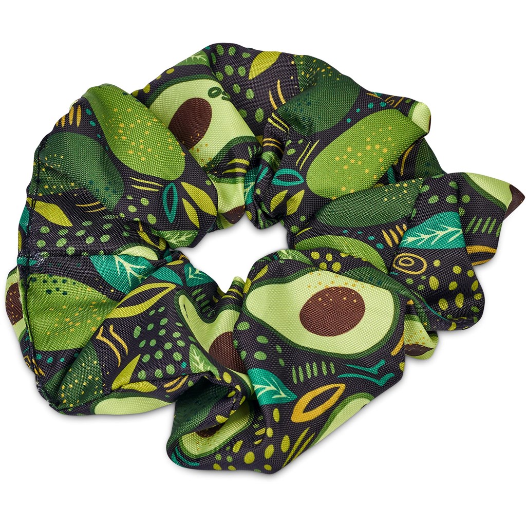 Pre-Production Sample Hoppla Botanic Polyester Hair Scrunchie - Image 4