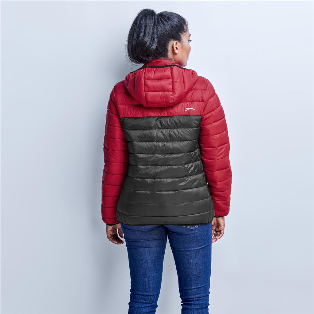 Ladies Kyoto Two-Tone Jacket - Black Red - Image 2