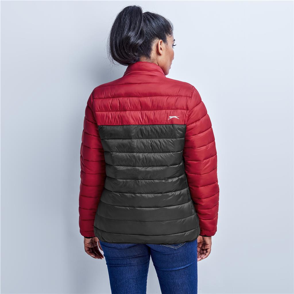 Ladies Kyoto Two-Tone Jacket - Black Red - Image 4