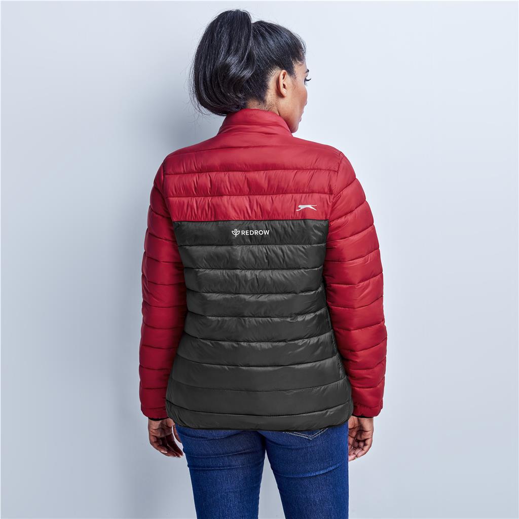 Ladies Kyoto Two-Tone Jacket - Black Red - Image 7