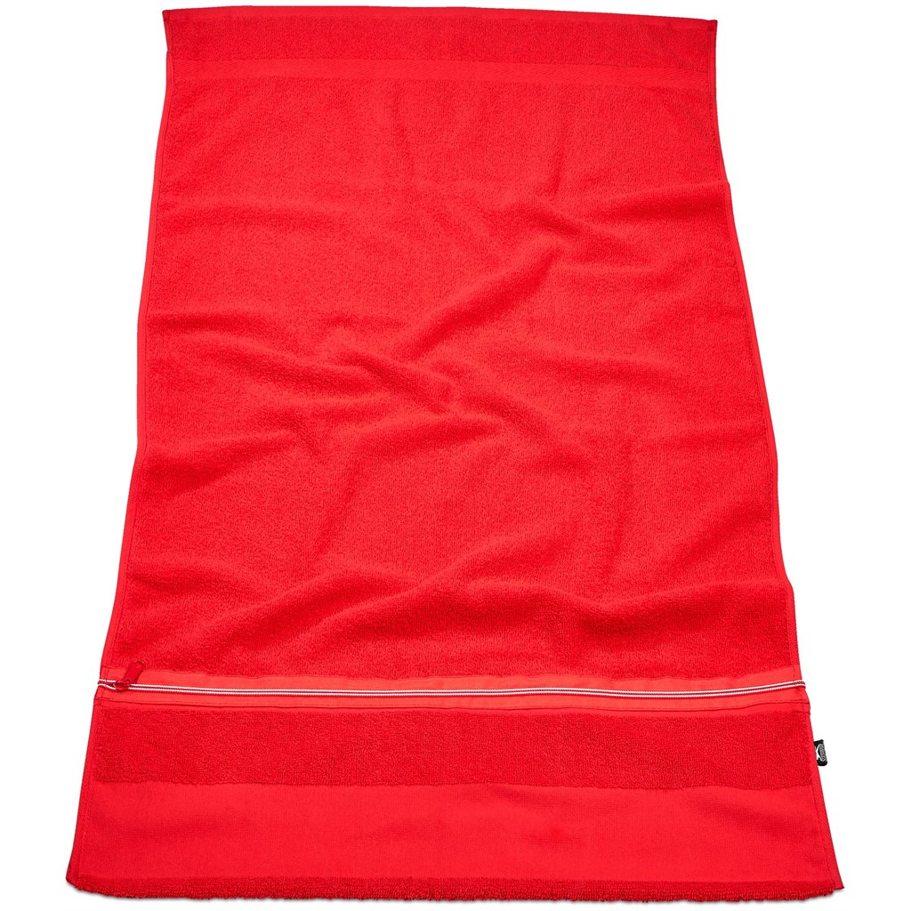 Slazenger Wembley Gym Towel - Red - Image 3
