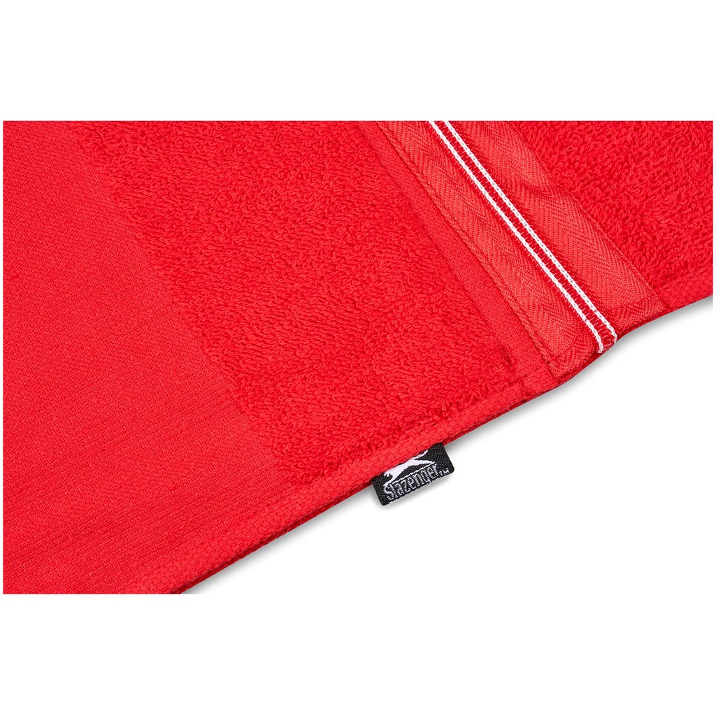 Slazenger Wembley Gym Towel - Red - Image 6