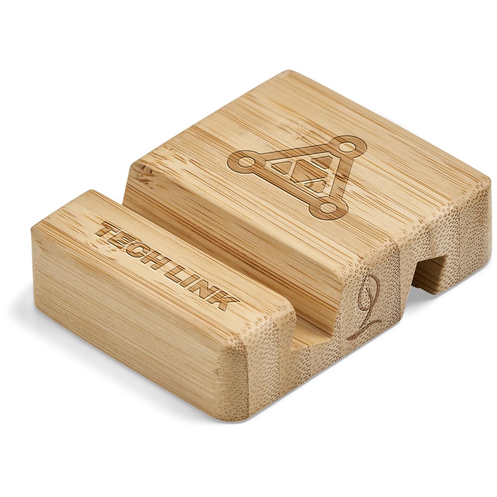 Okiyo Shinpura Bamboo Phone & Tablet Stand - Image 8
