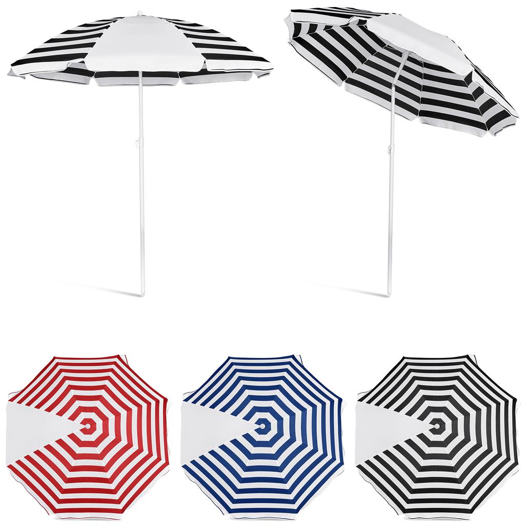 Serendipio Tanereef Stripe Beach Umbrella - Image 3