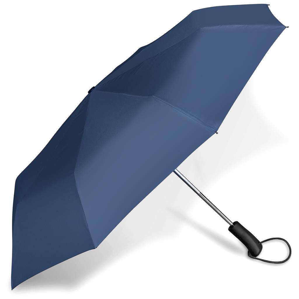 Whimsical Auto-Open Compact Umbrella - Navy - Image 4