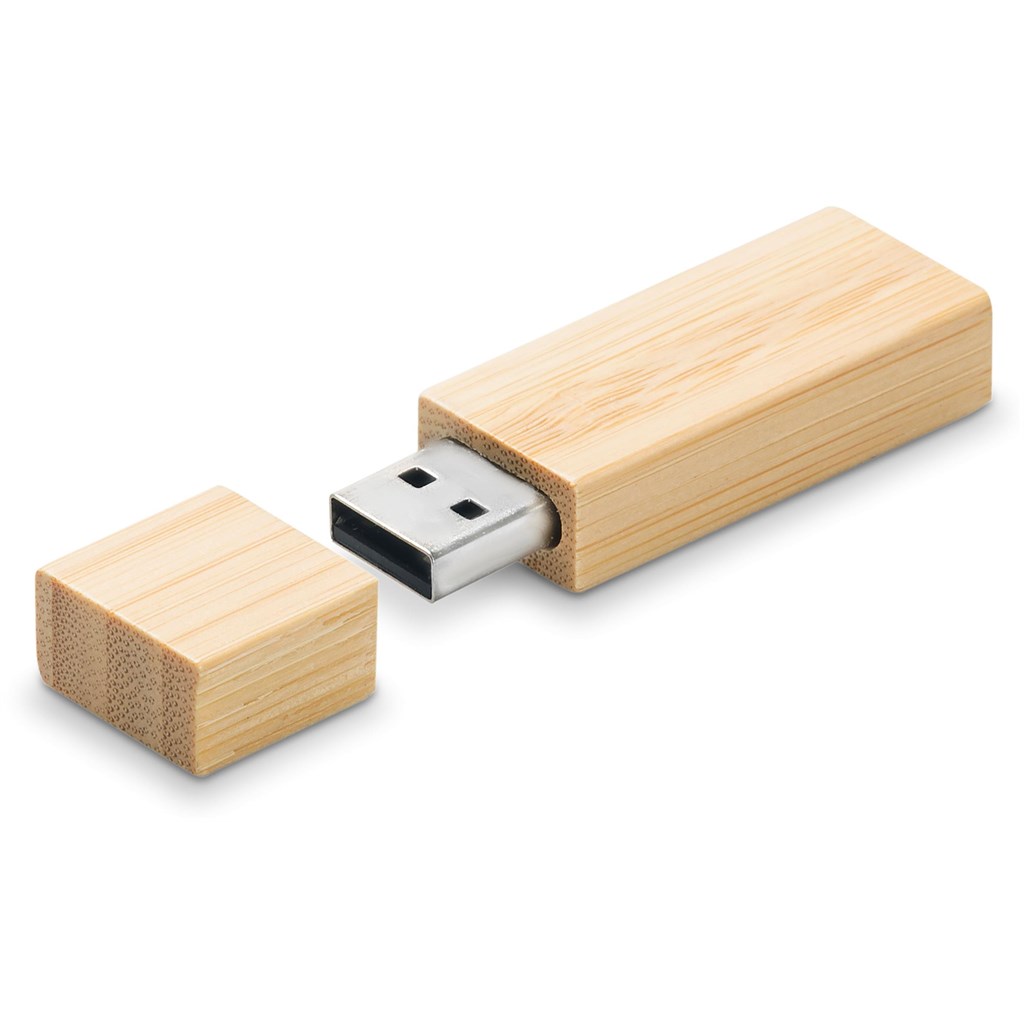 Okiyo Komorebi Bamboo Flash Drive - 16GB - Image 5