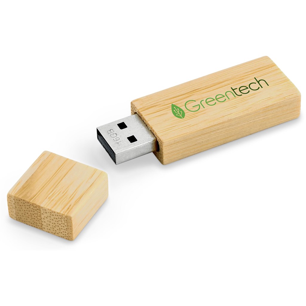 Okiyo Komorebi Bamboo Flash Drive - 16GB - Image 7