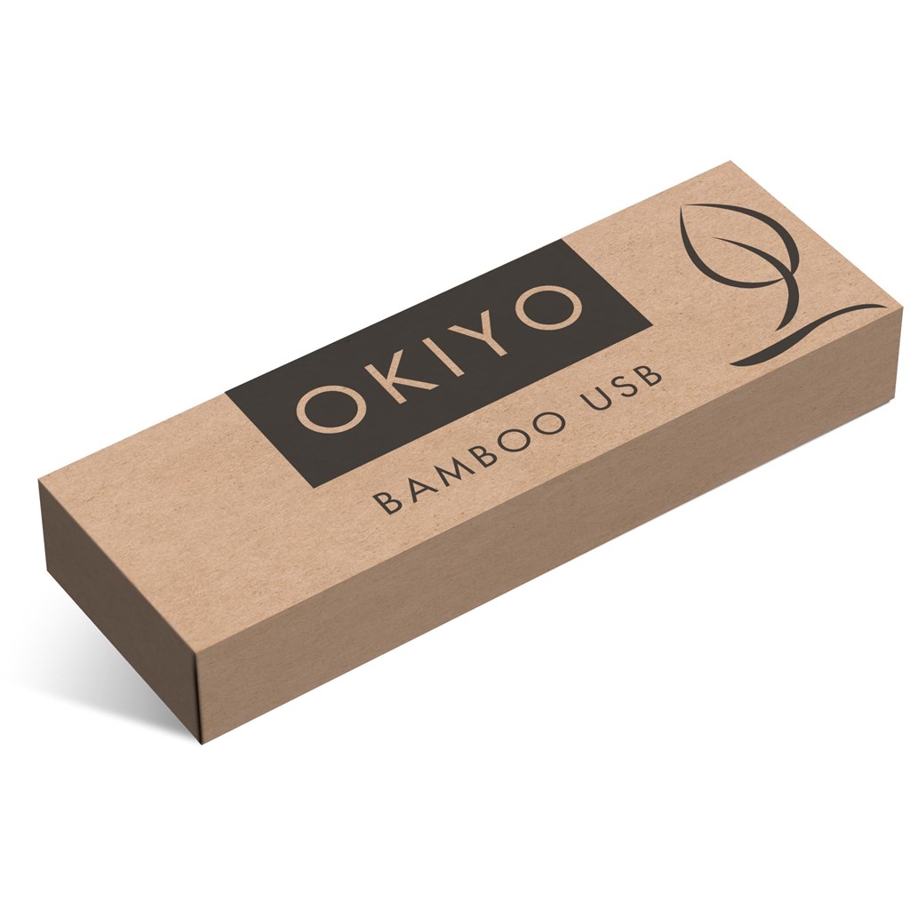 Okiyo Komorebi Bamboo Flash Drive - 16GB - Image 13
