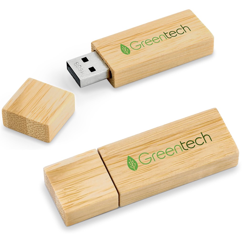 Okiyo Komorebi Bamboo Flash Drive - 16GB - Image 2